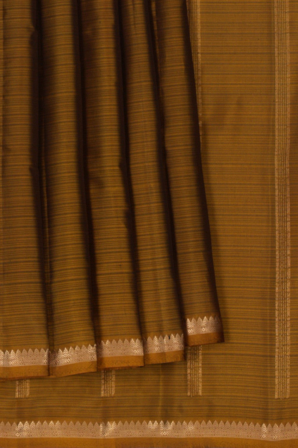 Image of South Silk Moo Green Saree